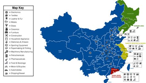 Beijing on a map of China